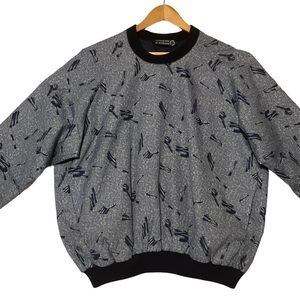 SUNDERLAND OF SCOTLAND Women’s sz X Large Pullover Rain Jacket Pockets Blue